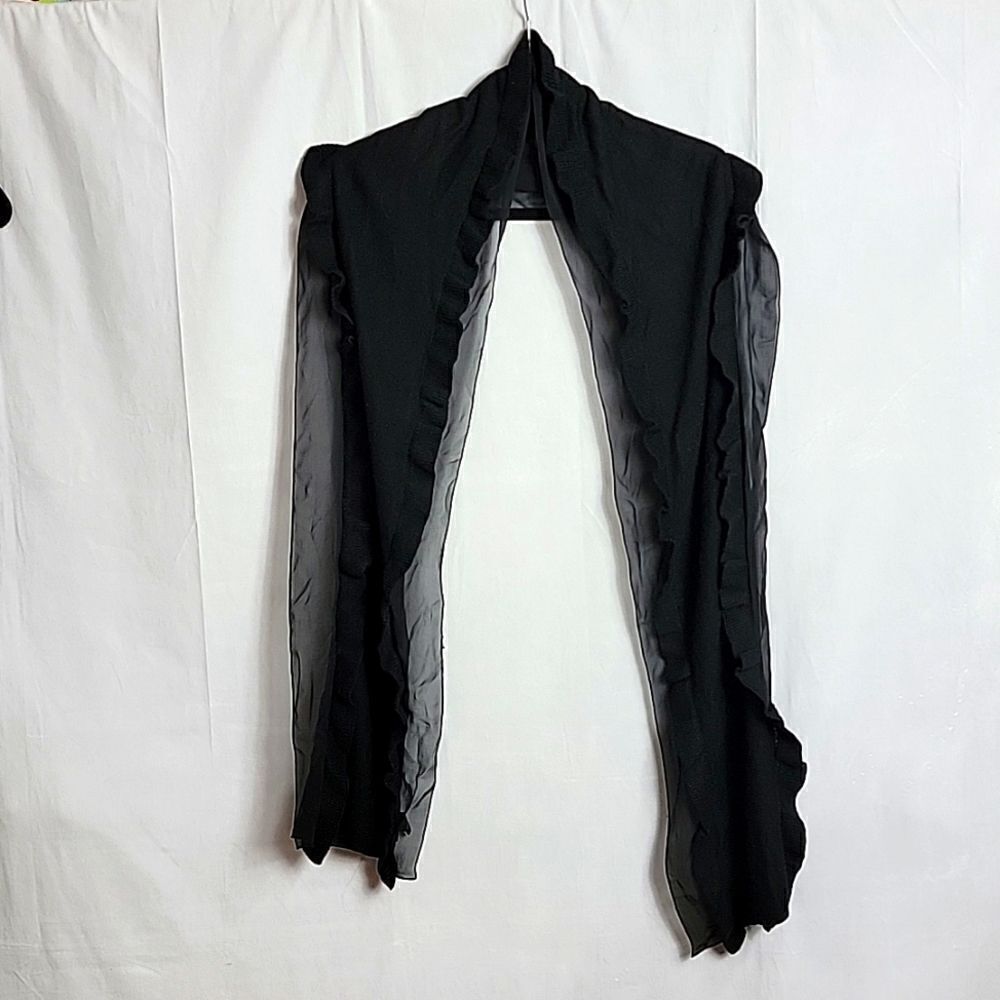 🖤5/$20🖤 BANANA REPUBLIC.. black scarf..